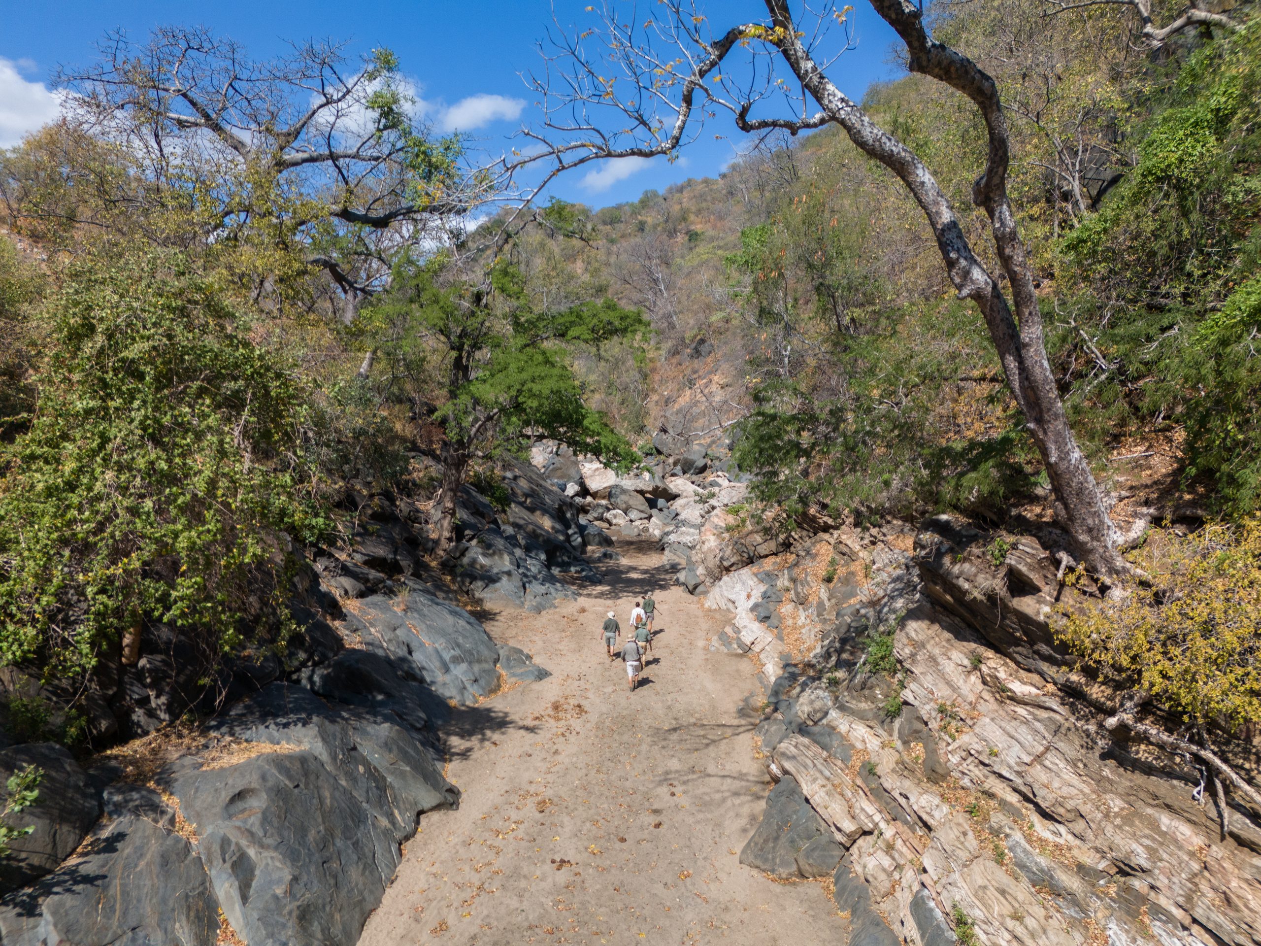 Hideaways Mhara River Camp, Walking Safari